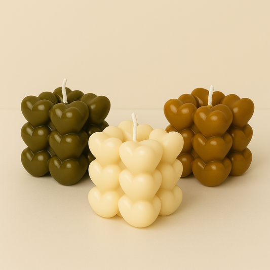 Heart Pop Candle